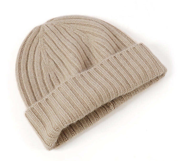 内モンゴル産カシミヤ 100% カシミア CASHMERE キャップ 帽子 65g 4色
