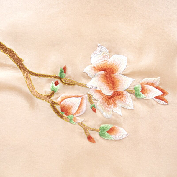 sunhee ハンドメイド 中国刺繍 シルク スカーフ ショール 100g 7 XXYH0507-A