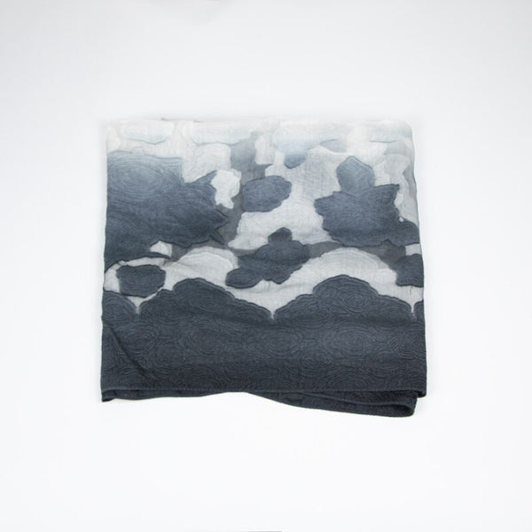 sunhee ハンドメイド中国刺繍シルクスカーフ ショール 100g 19 XXYH05019-A